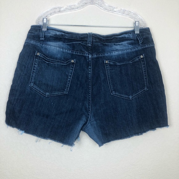Lolo distressed shorts with zipper pocket - Picture 4 of 6